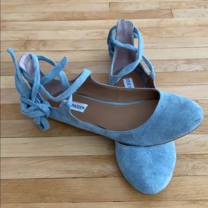 Steve Madden Bebett Ballet Flat - Light Blue - 8